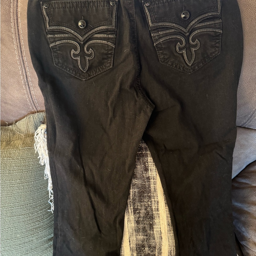 Rock Revival Embroidered Jeans